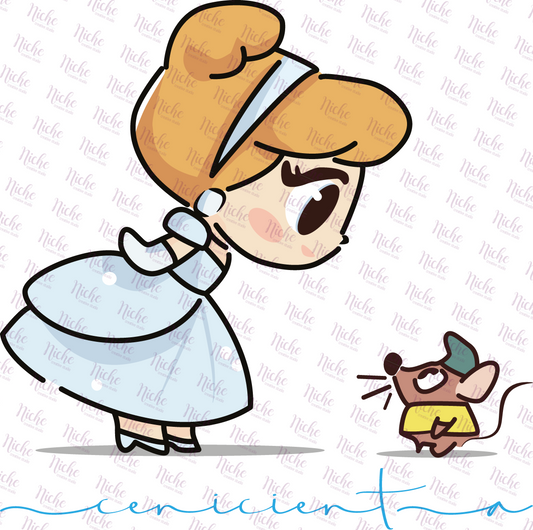 - DIS332 Cinderella Decal
