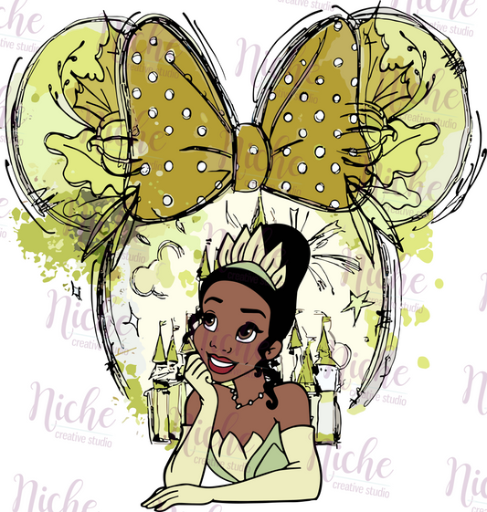 -DIS6058 Princess T Decal