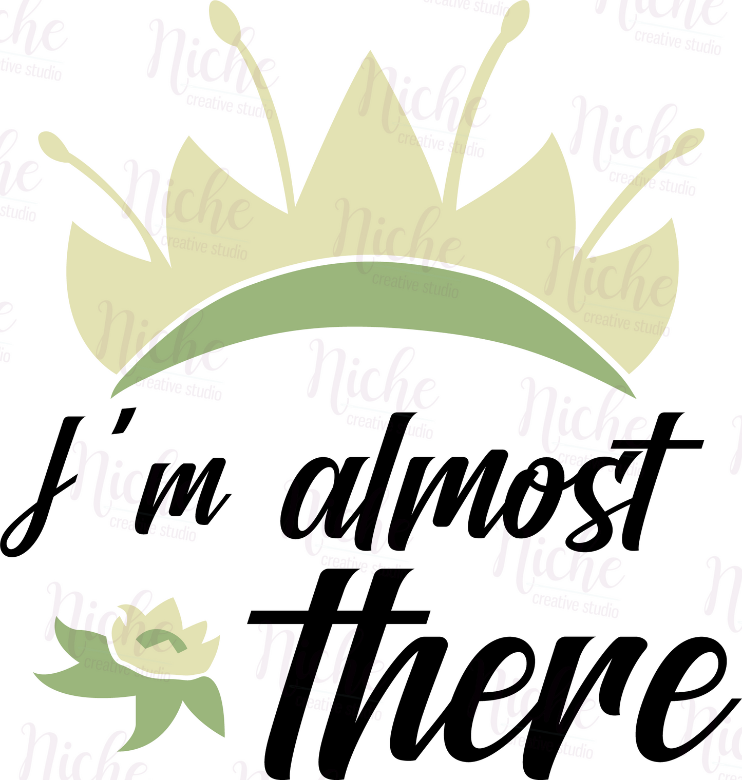 -DIS6059 Almost There Decal