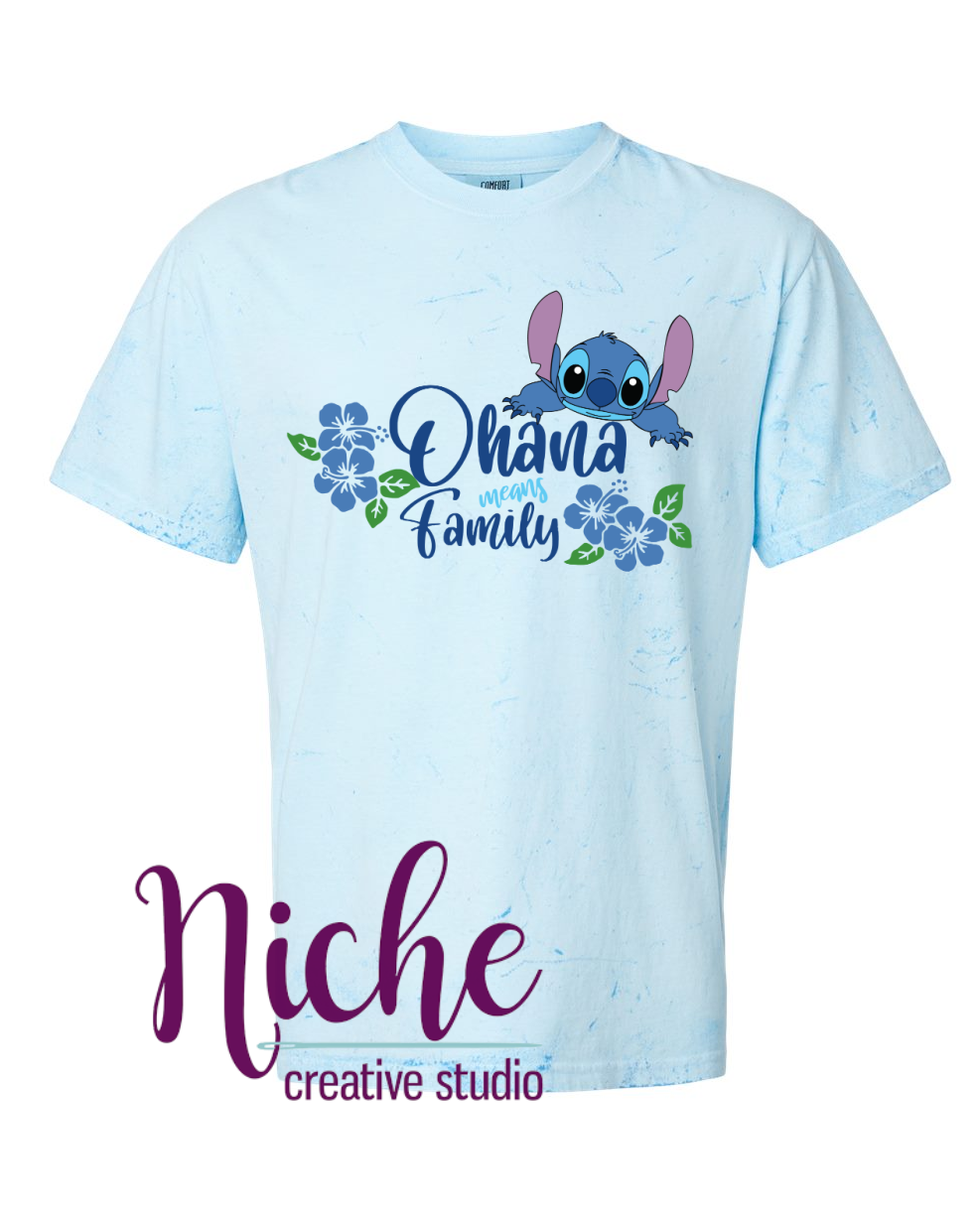 -DIS8235 Ohana Means Family Decal