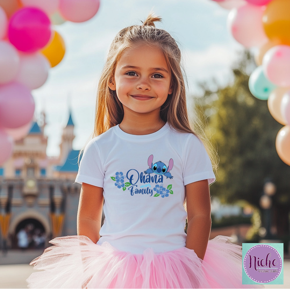 -DIS8235 Ohana Means Family Decal