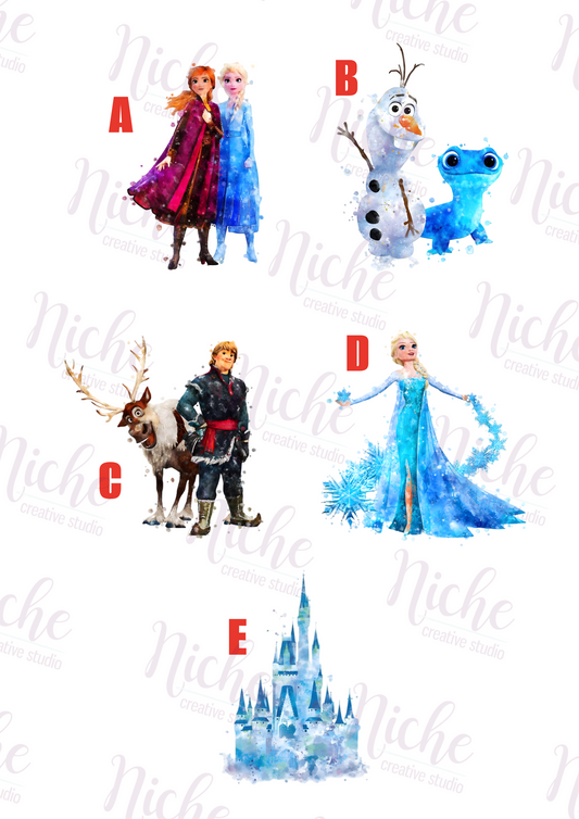 -DIS8280 Frozen Decal