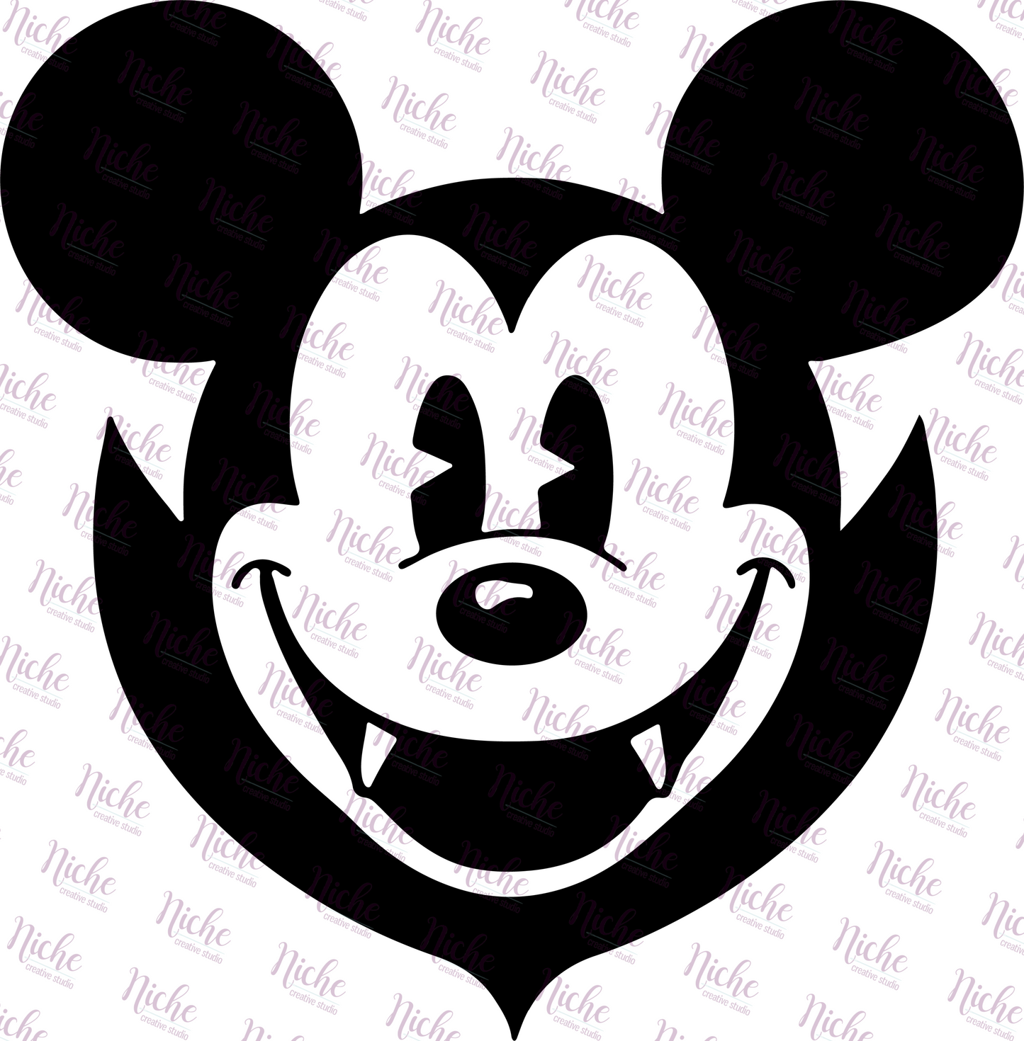 -DIS868 Scary Mouse Decal