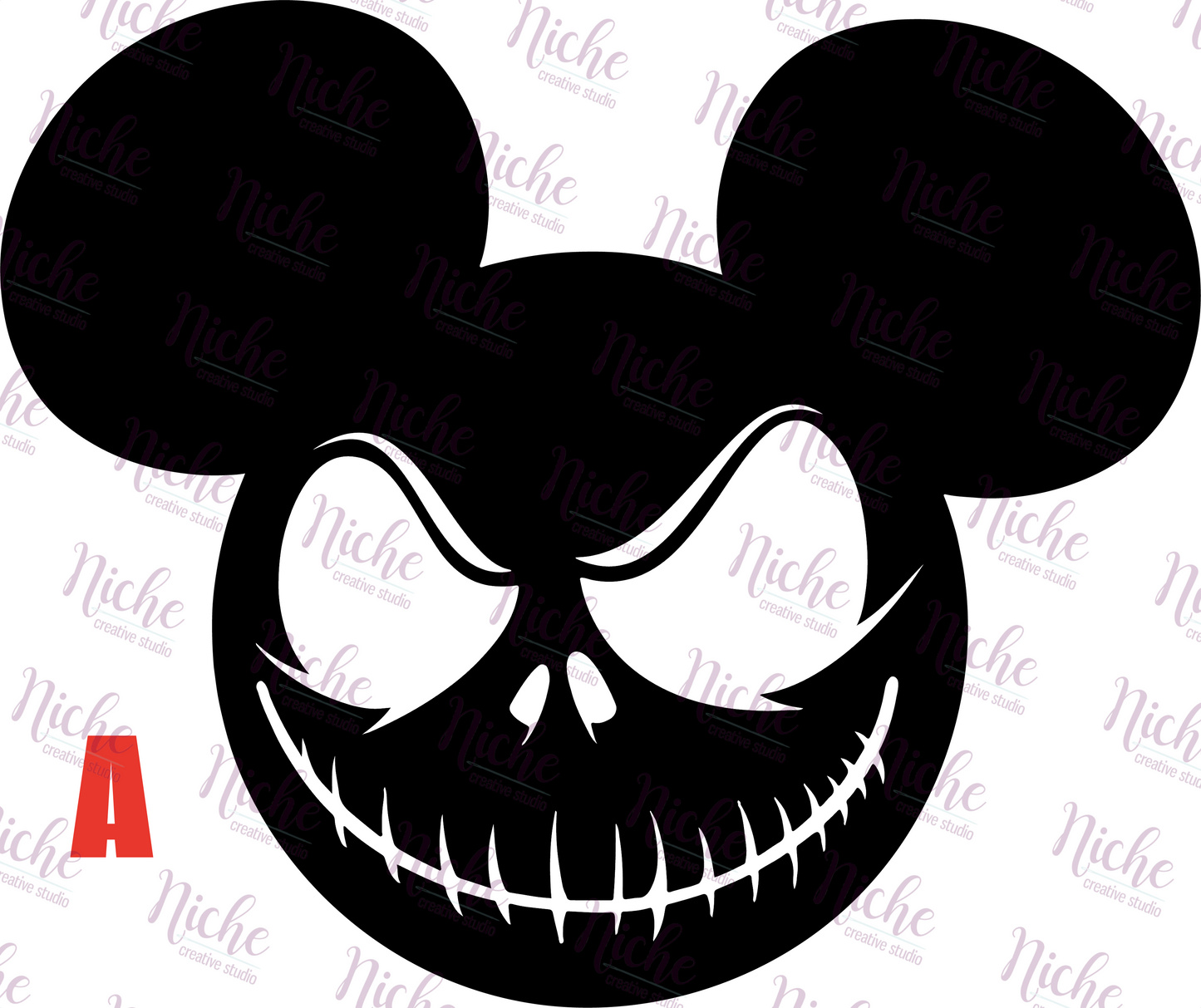 -DIS869 Nightmare Before Christmas Mouse Decal