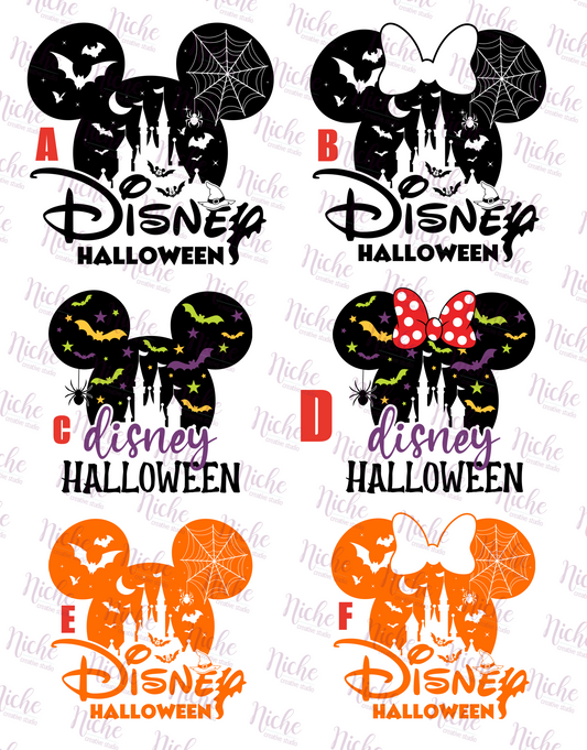 -DIS871 Halloween Mouse Decal