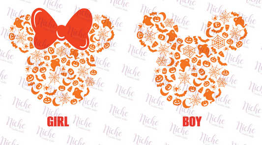 -DIS873 Mouse Collage Decal