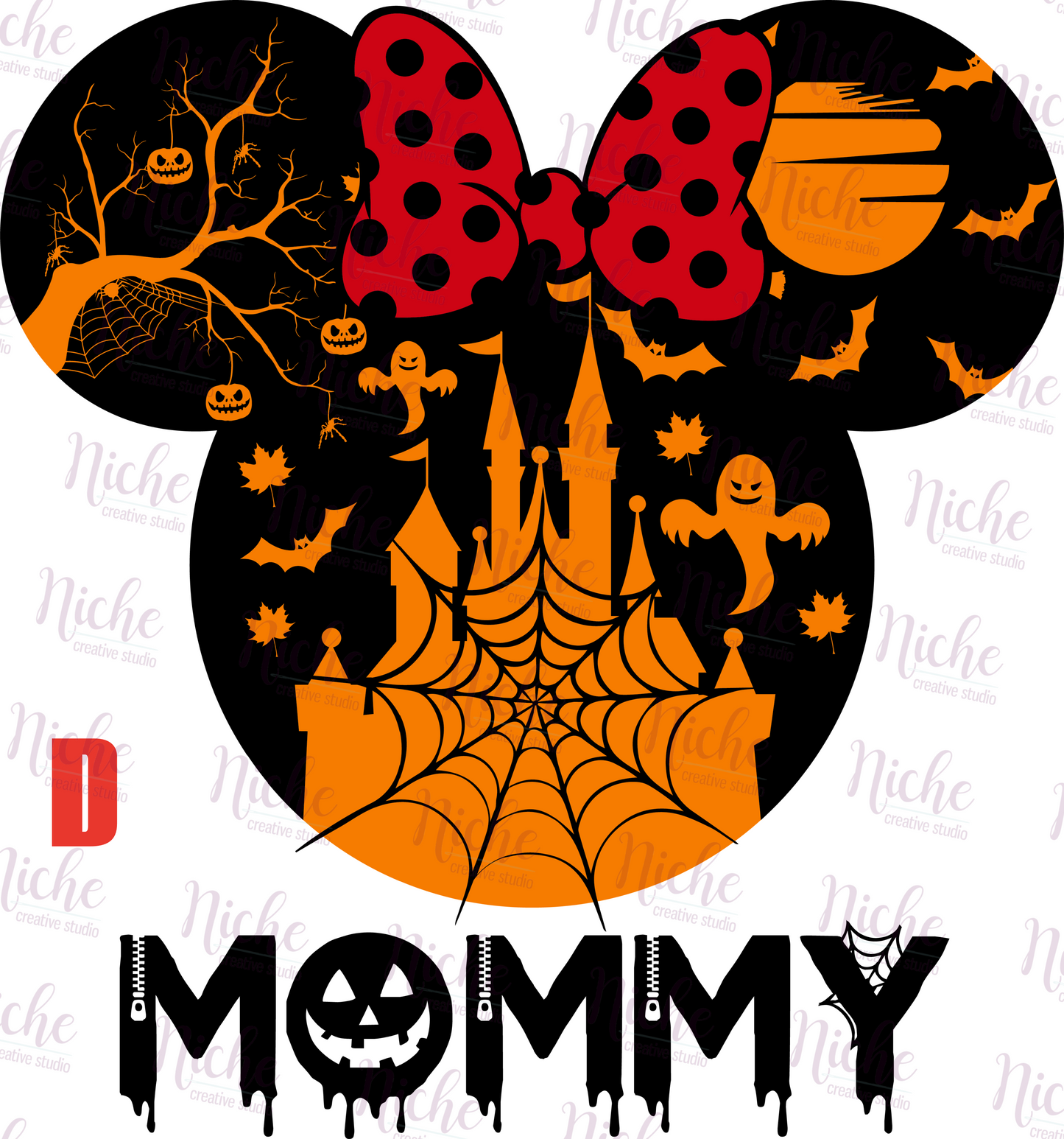 -DIS875 Halloween Mouse 2 Decal
