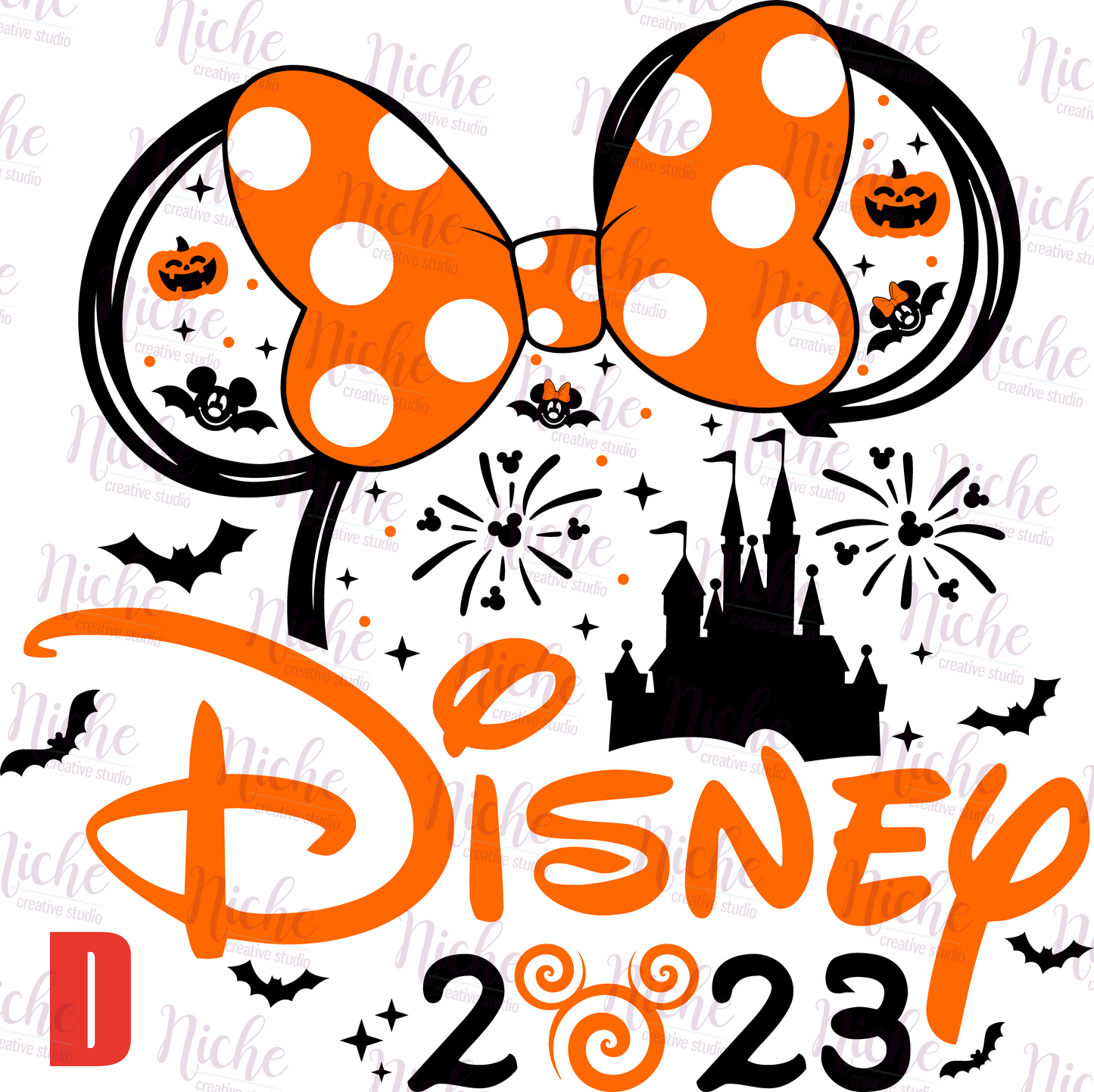 -DIS876 Halloween 2023 Decal