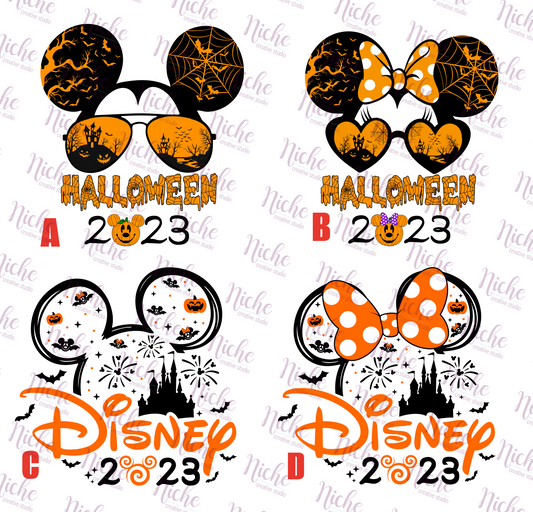 -DIS876 Halloween 2023 Decal
