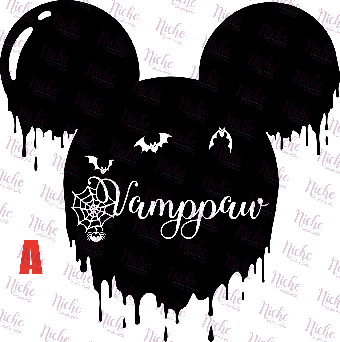 -DIS877 VampPaw Decal