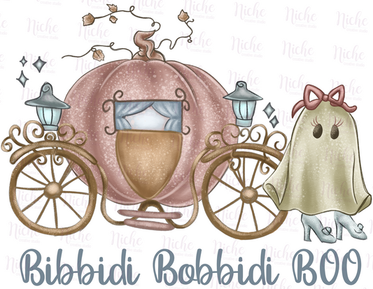 -DIS912 Cinderella Halloween Decal