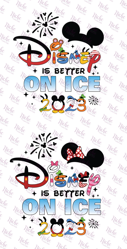 -DIS929 On Ice Ears Decal