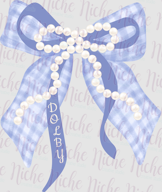 -DOL3411 Dolby Pearl Bows Decal