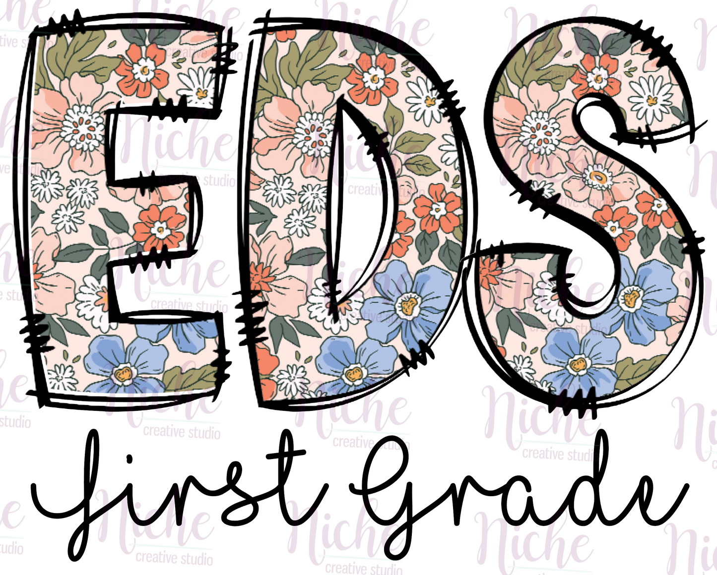 -DOO1817 EDS First Grade Decal