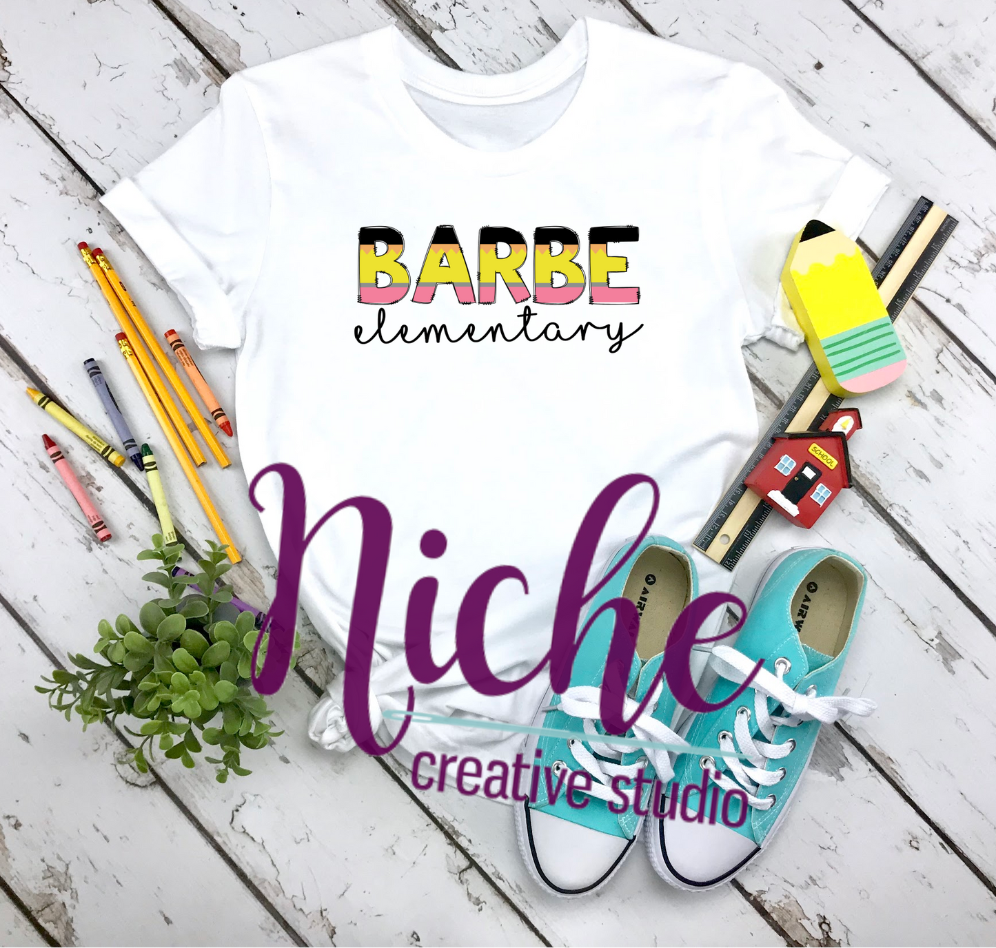- DOO400 Pencil Barbe Elementary Decal