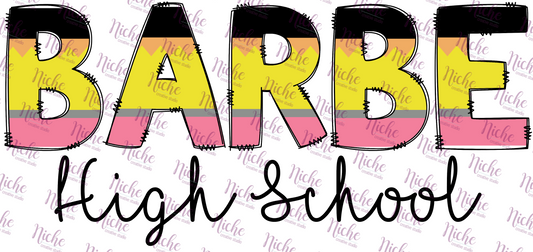 - DOO401 Pencil Barbe HS Decal