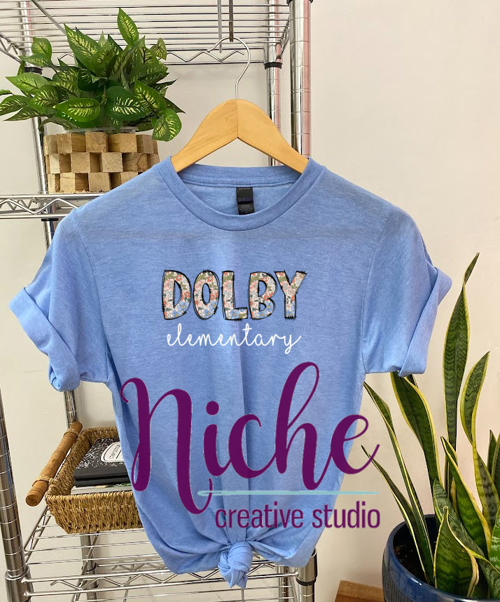- DOO405 Retro Vintage Dolby Elementary Decal