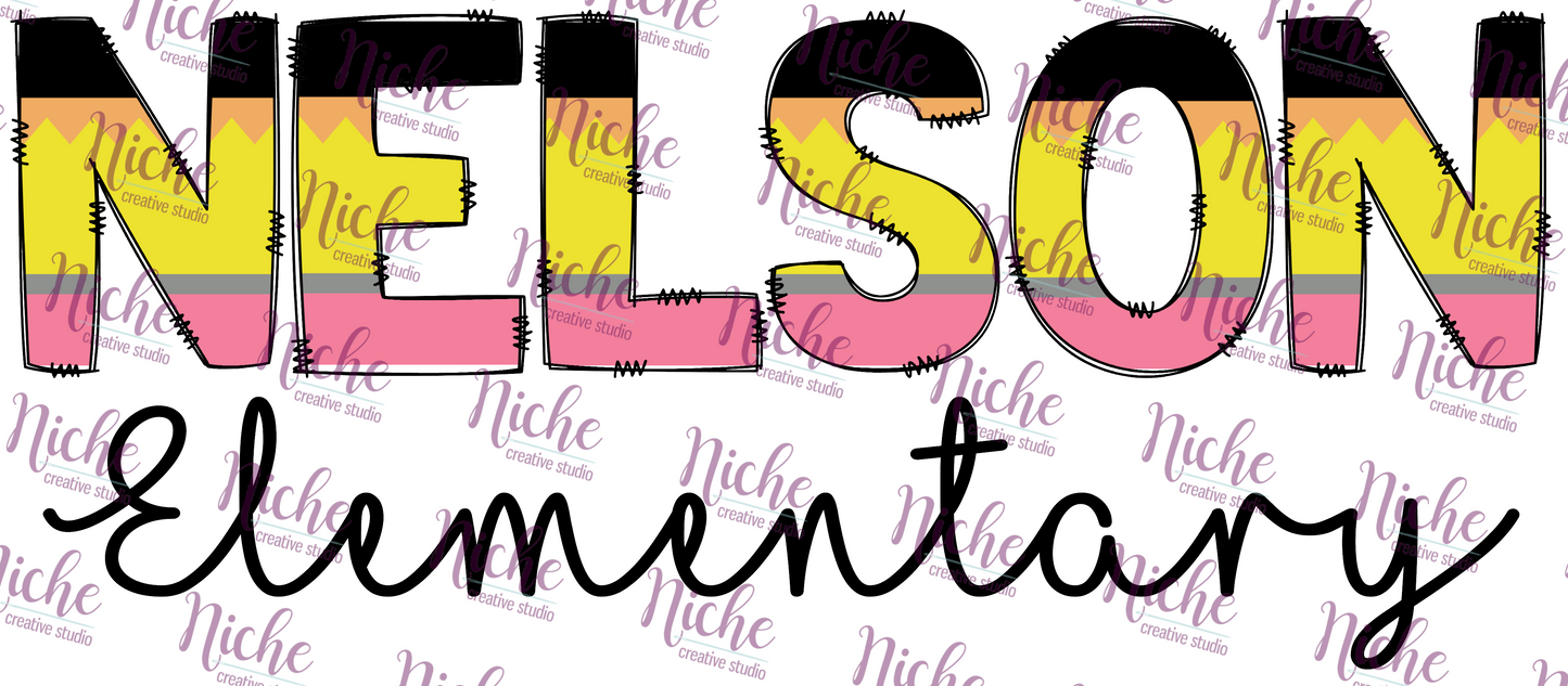 - DOO408 Pencil Nelson Decal