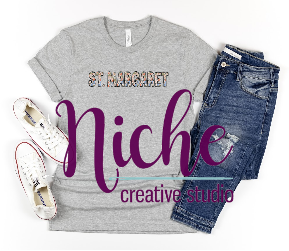 - DOO414 Retro Vintage St Margaret Decal