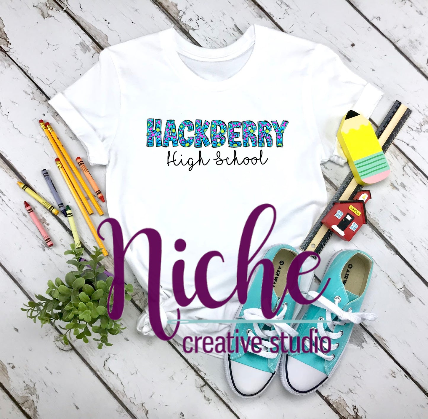 - DOO418 Neon Blue Hackberry HS Decal