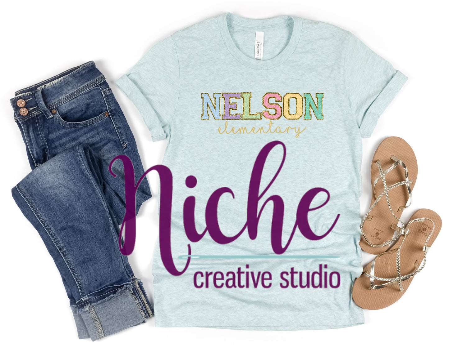 - DOO420 Chenille Nelson Decal