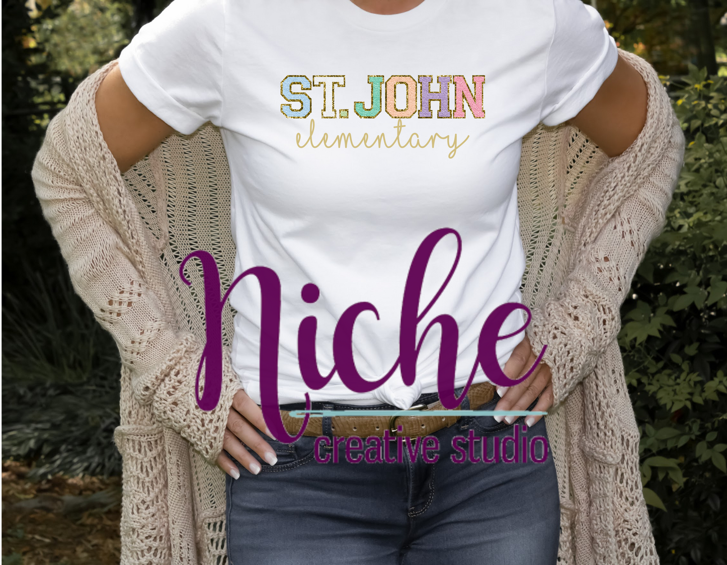 - DOO421 Chenille St. John Decal