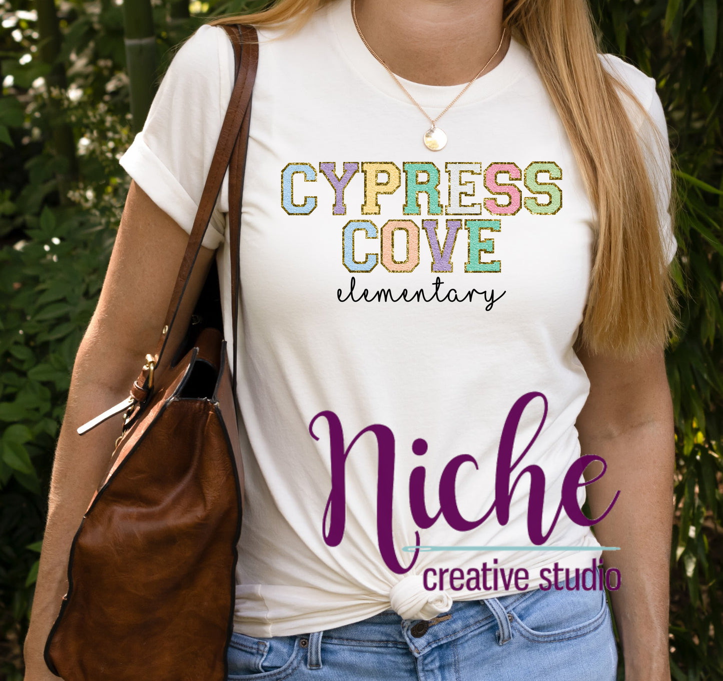 - DOO424 Chenille Cypress Cover Decal