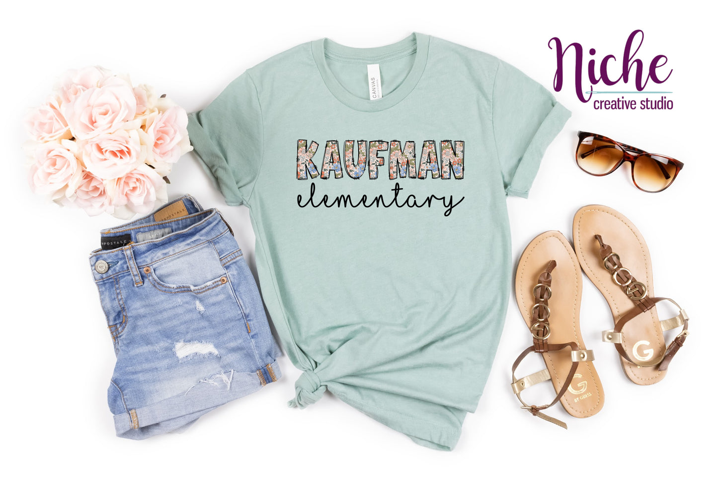 -DOO714 Retro Vintage Kaufman Decal