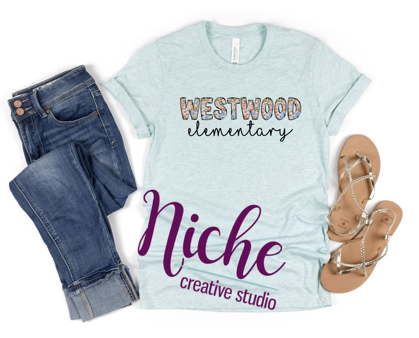 - DOO735 Retro Vintage Westwood Elementary Decal