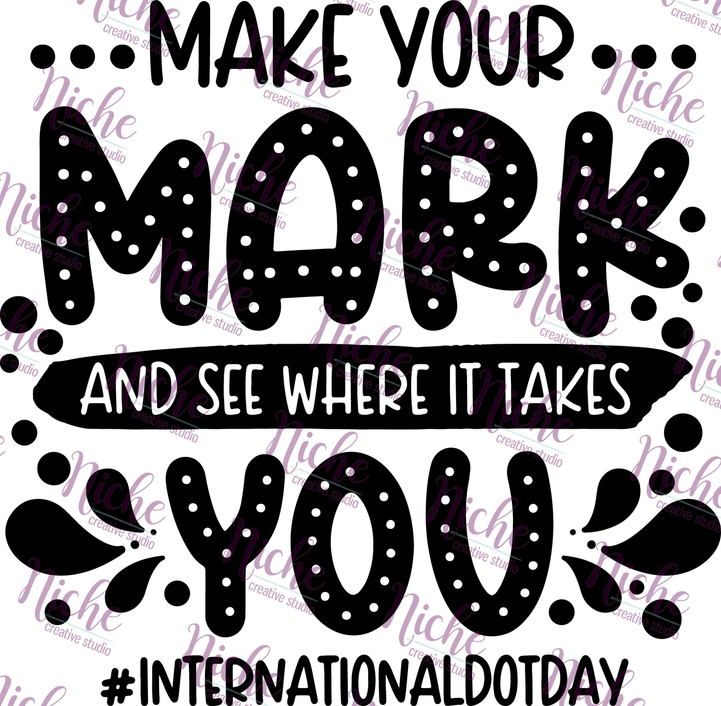 - DOT645 Make Your Mark Decal