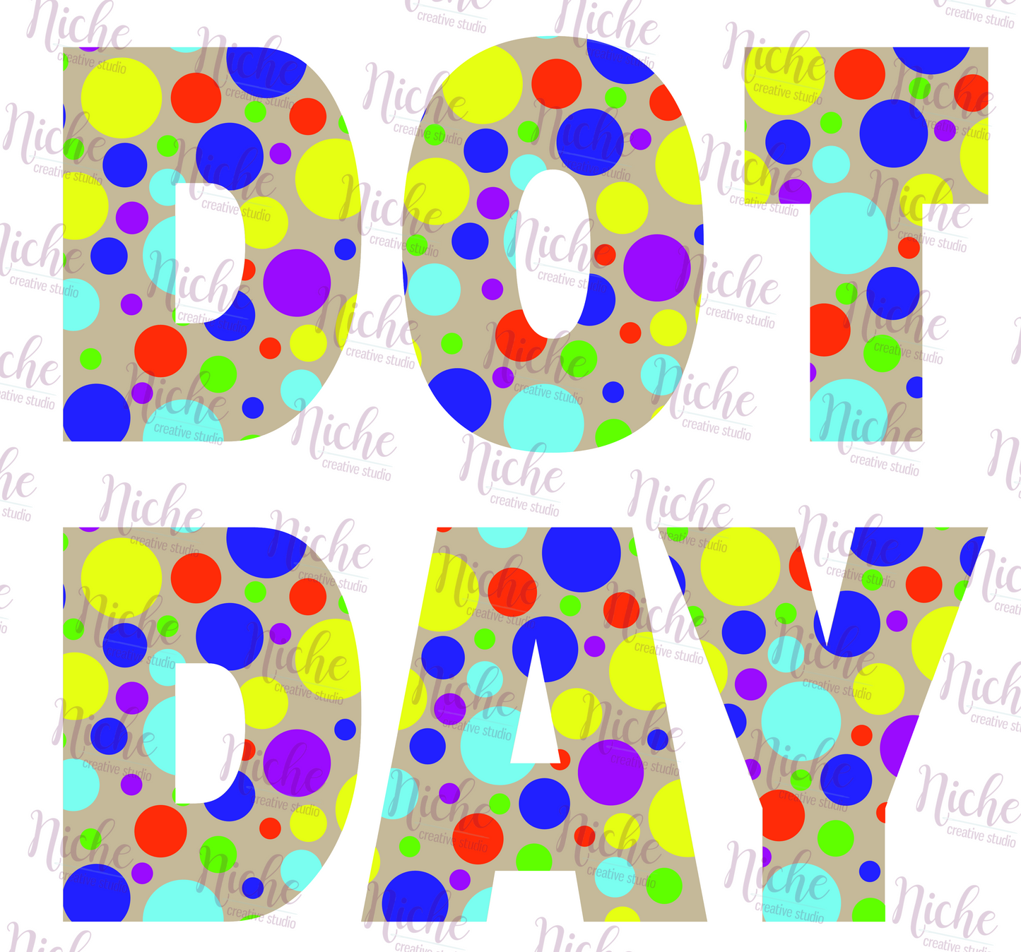 - DOT695 Dot Day Decal