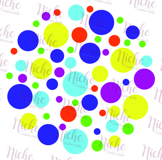 - DOT696 Dot Circle Decal