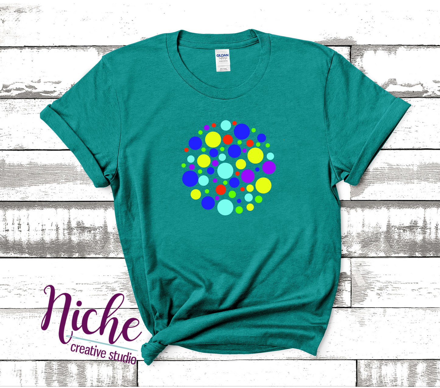 - DOT696 Dot Circle Decal