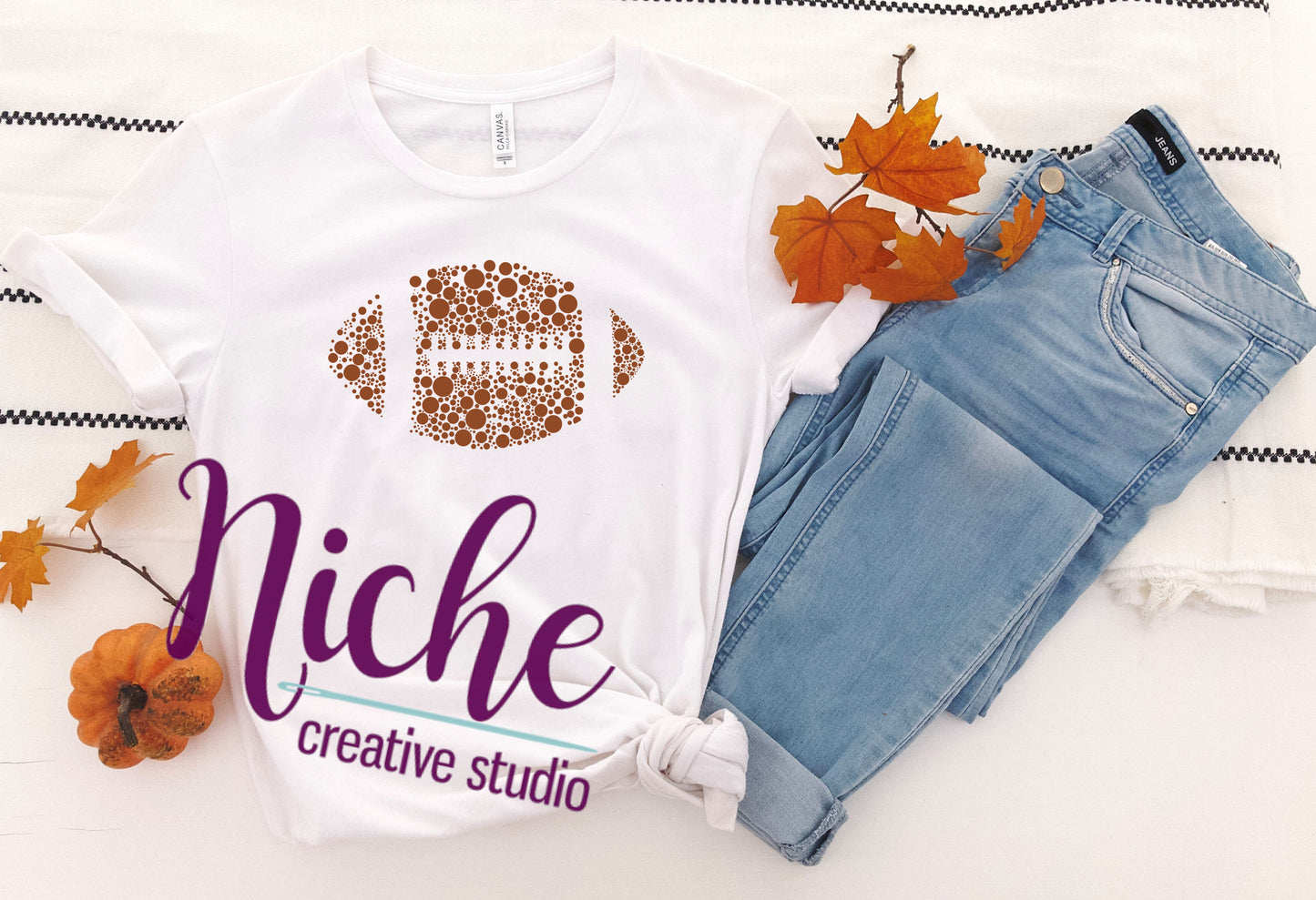 - DOT698 Dot Football Decal