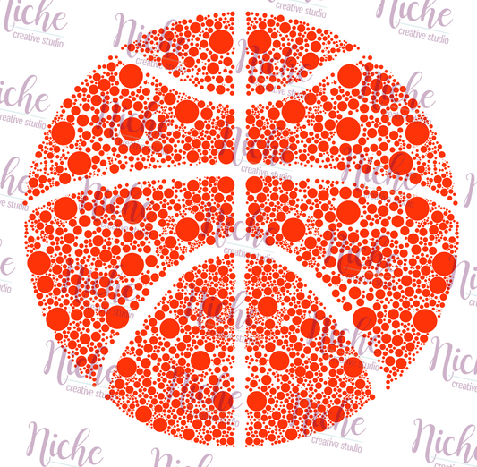 - DOT702 Dot Basketball Decal