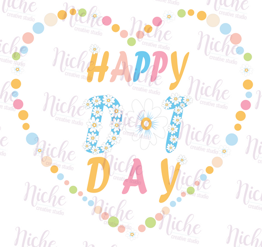 - DOT706 Happy Dot Day Decal