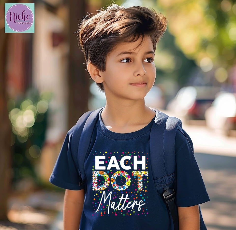 -DOT8307 Each Dot Matters Decal