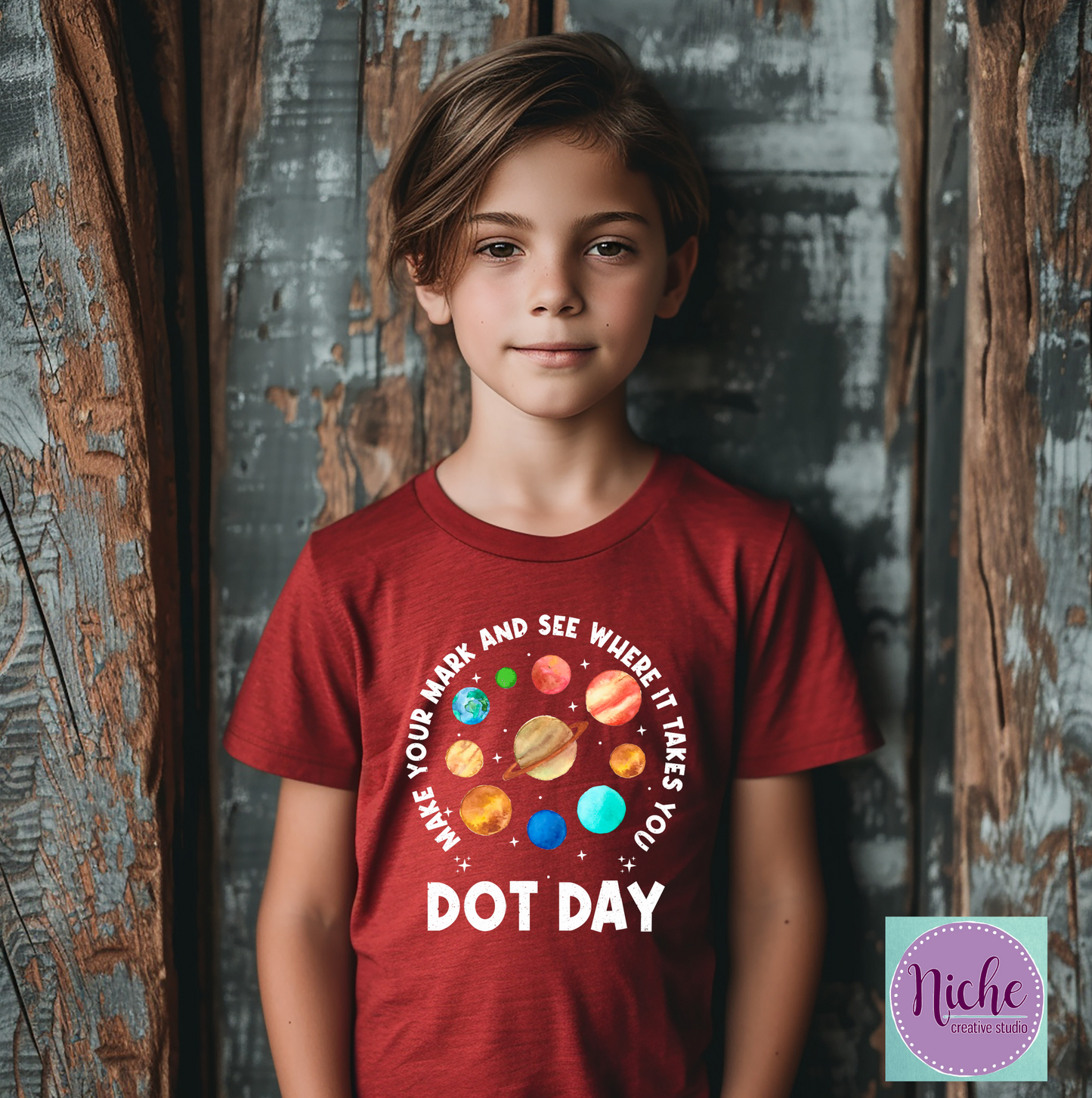 -DOT8308 Make Mark Planets Decal