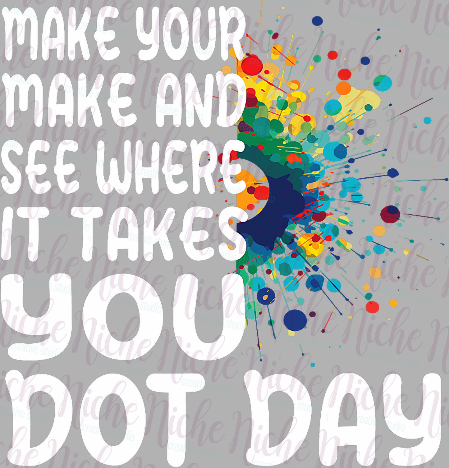 -DOT8310 See Where it Takes You Decal