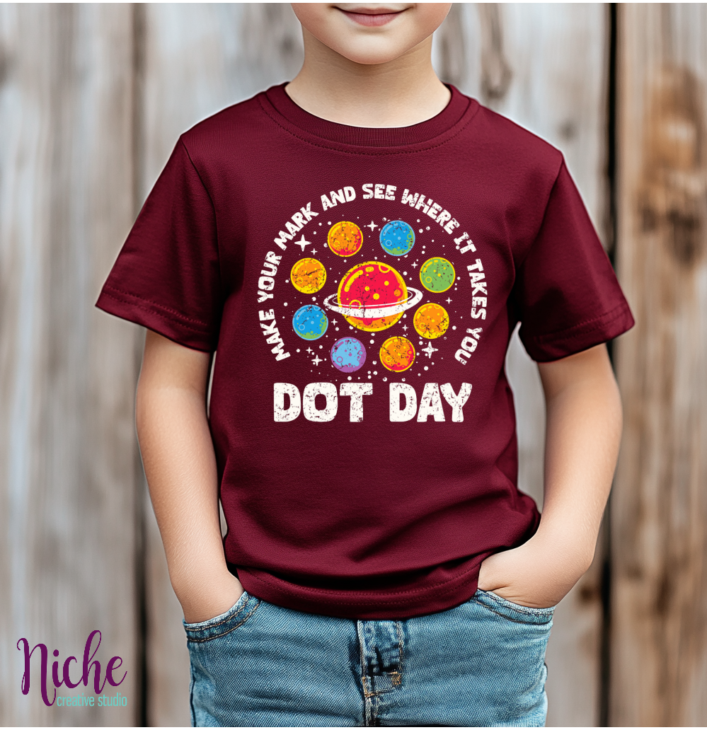 -DOT8313 Make Your Mark Space Decal