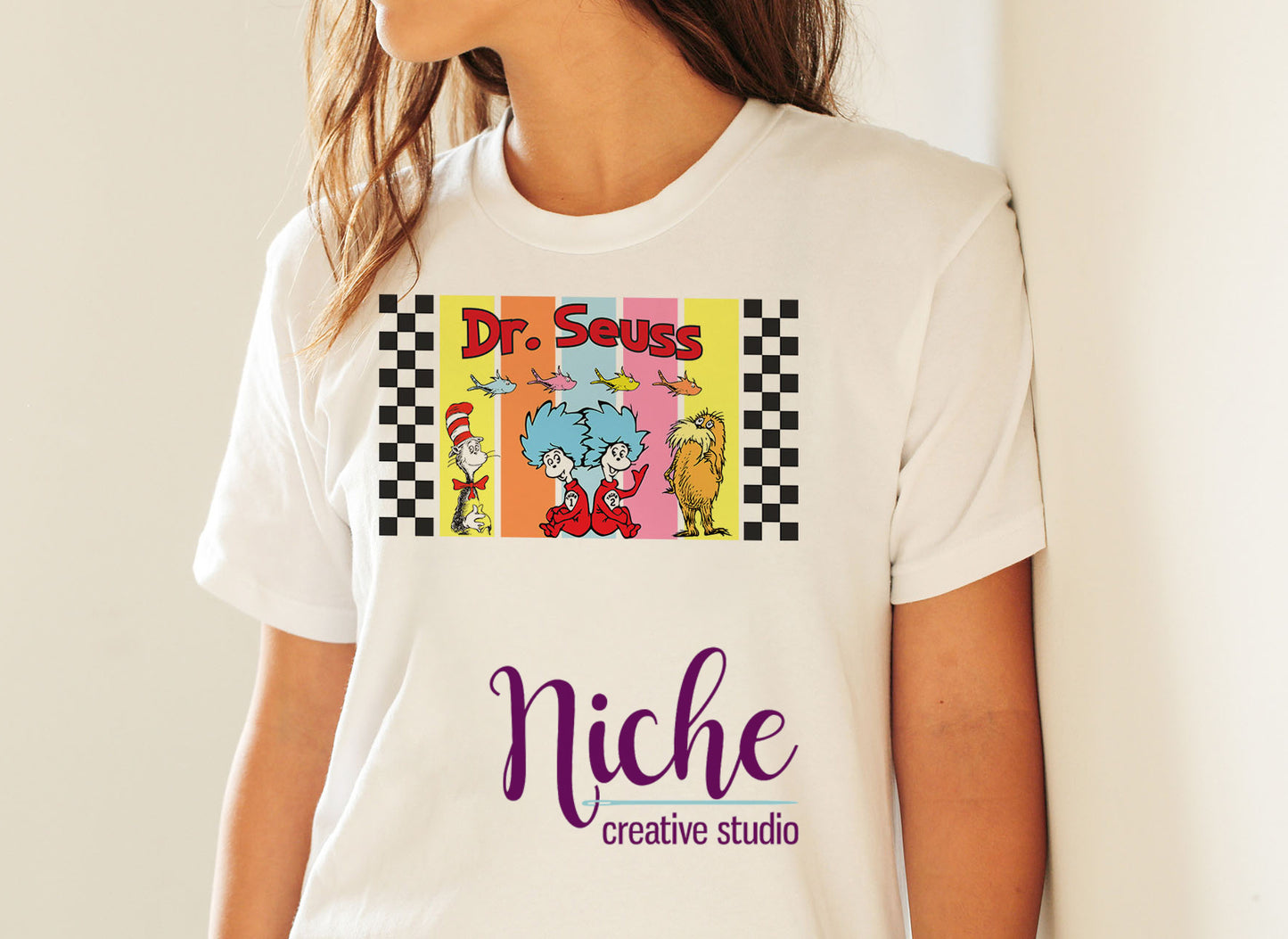 -DRS1084 Dr Seuss Stripes Decal