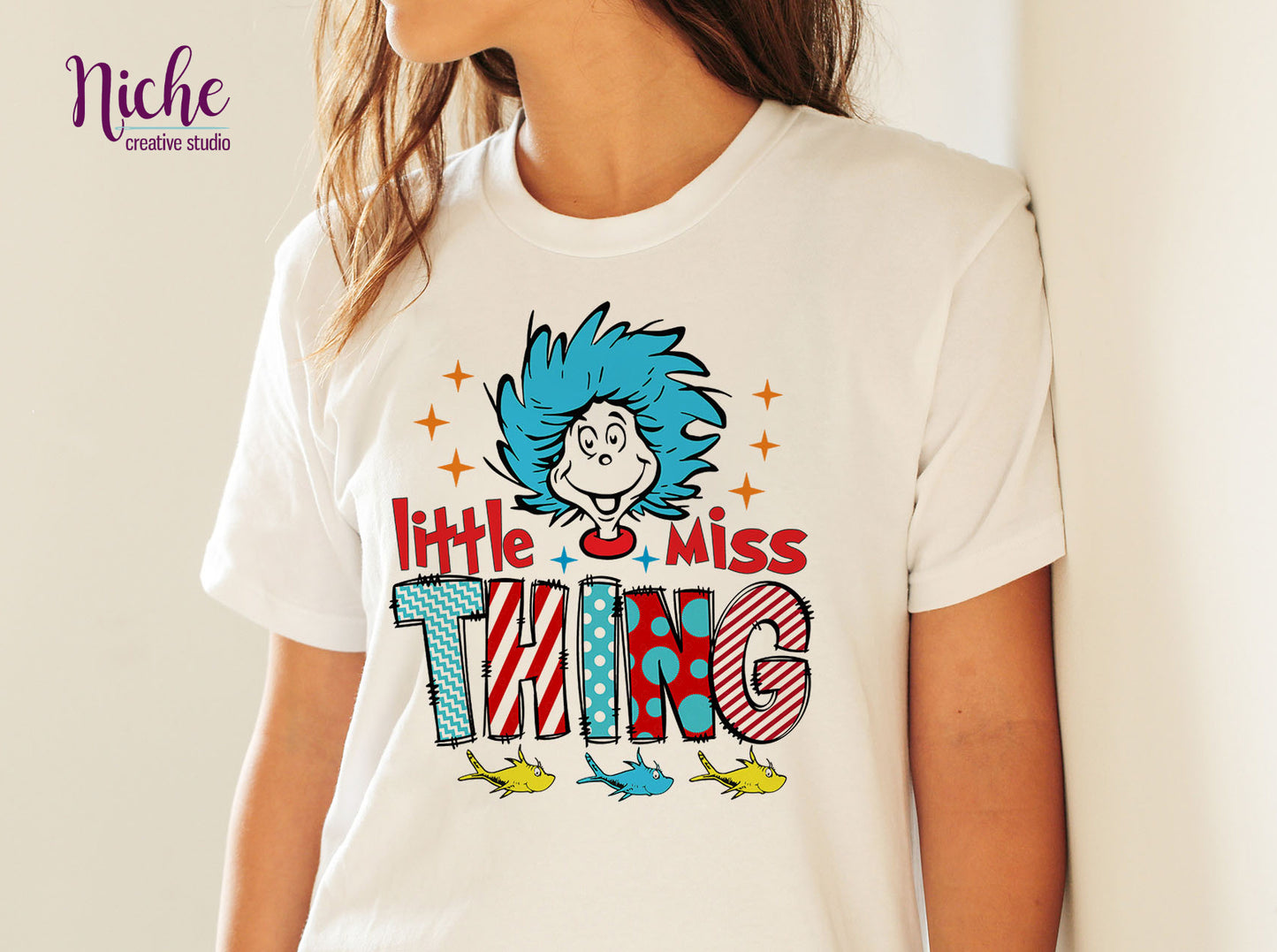 -DRS1086 Little Miss Thing Decal