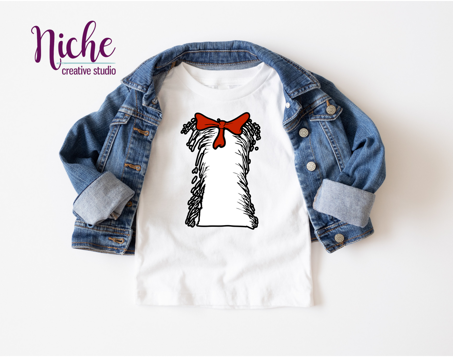 -DRS1190 Cat in the Hat Costume Decal