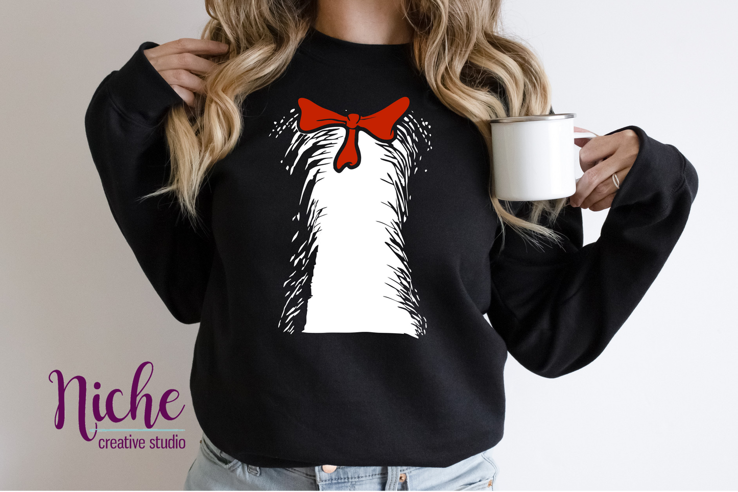 -DRS1190 Cat in the Hat Costume Decal