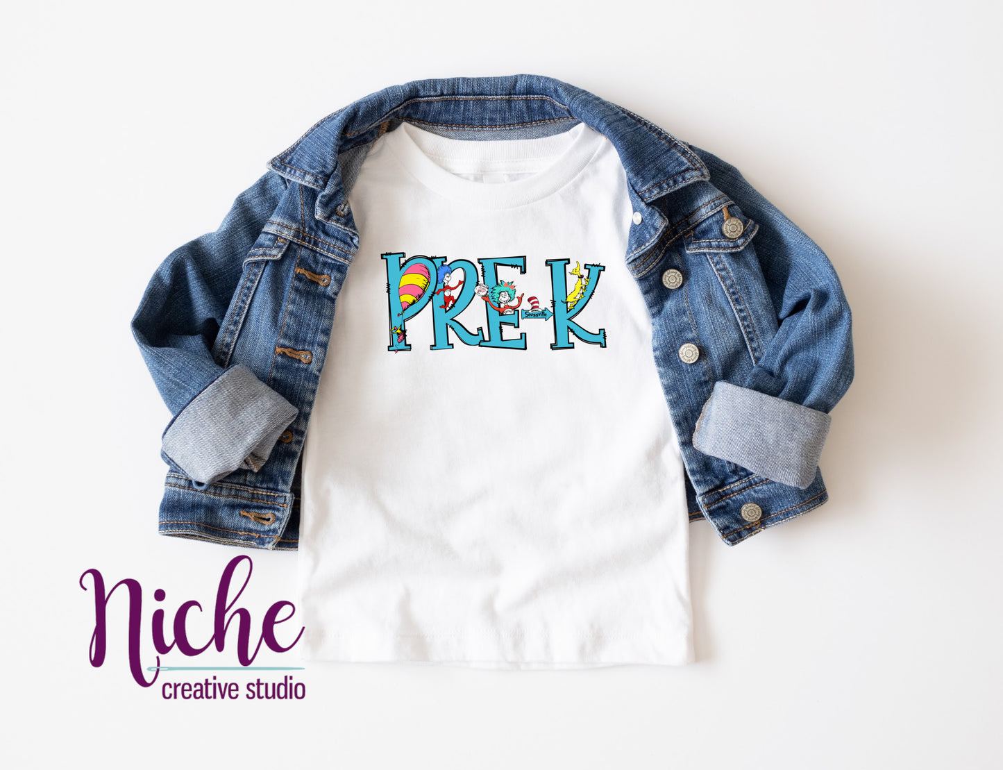 -DRS1356 Pre-K Dr Seuss Decal