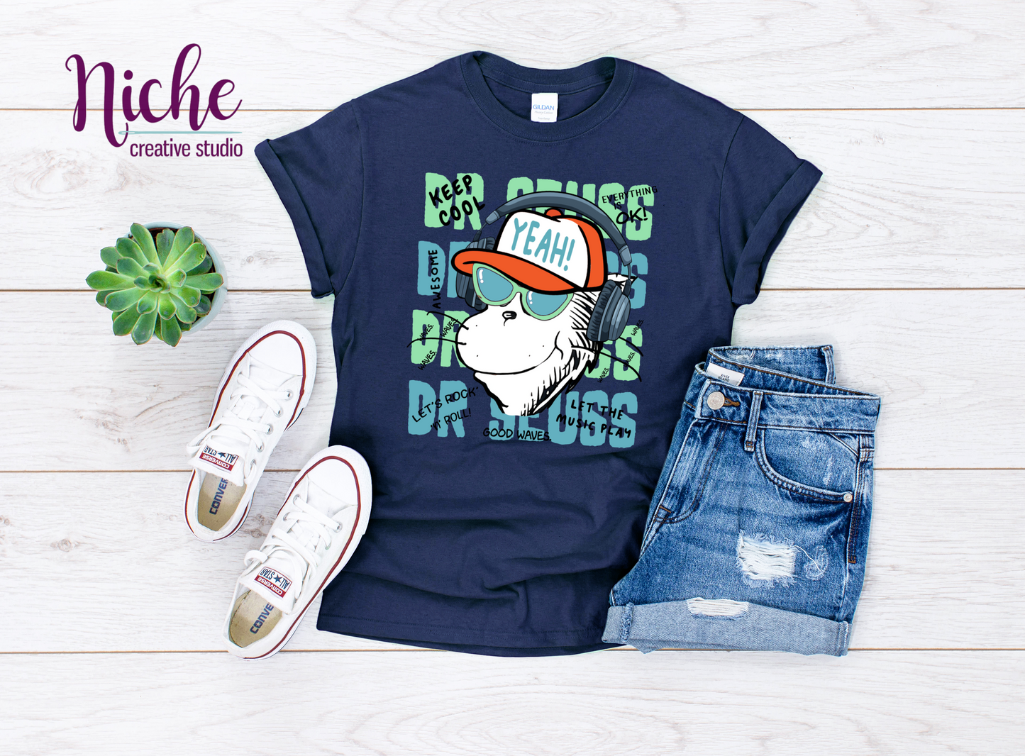 -DRS1572 Seuss Yeah Decal