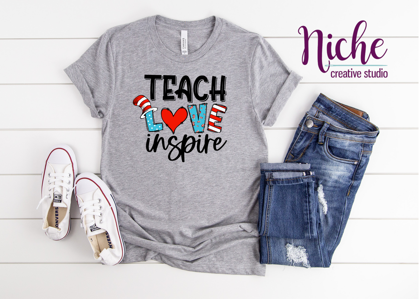 -DRS1588 Teach Love Inspire Decal