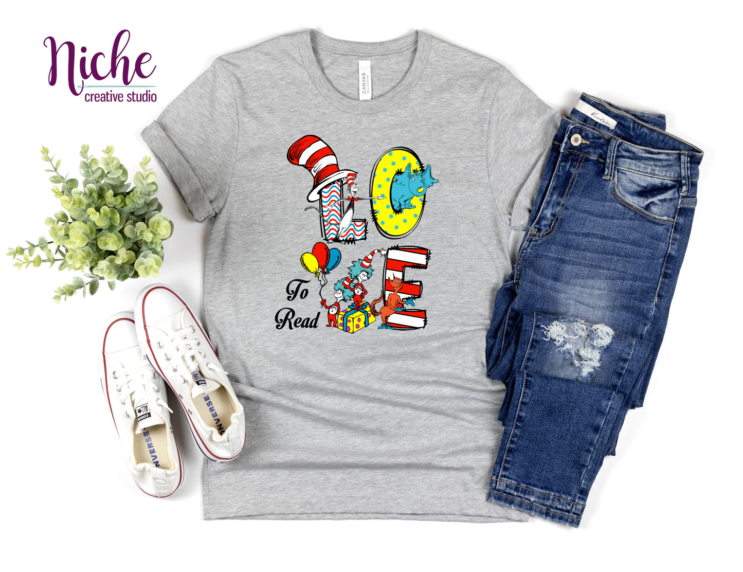 -DRS1592 Love to Read Decal