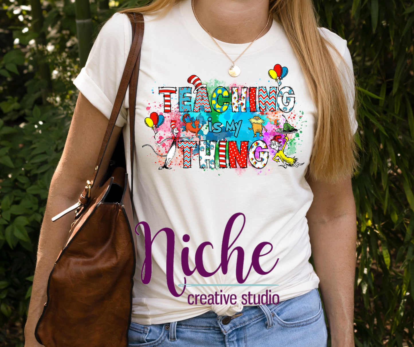 -DRS1623 Teaching is my Thing Decal