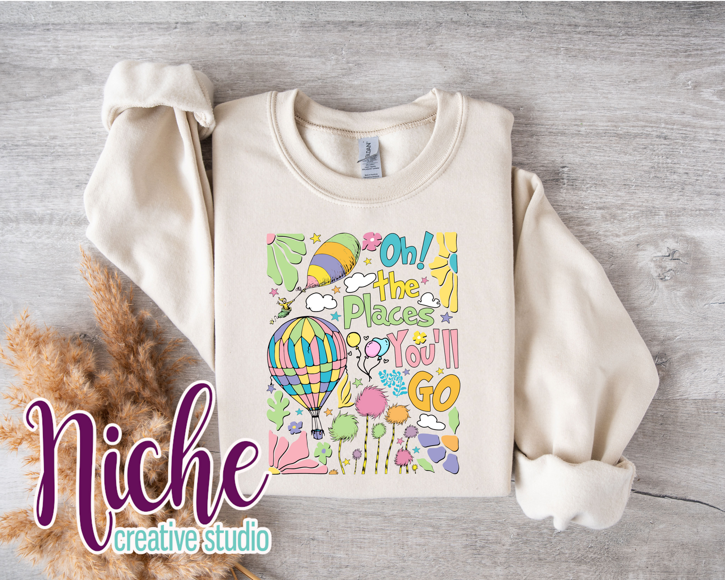 -DRS8107 Boho Dr Seuss Decal
